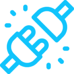 Permanent roofline lights