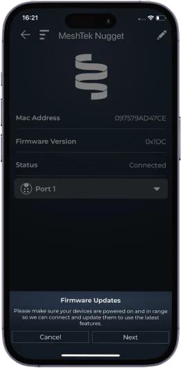 firmware update
