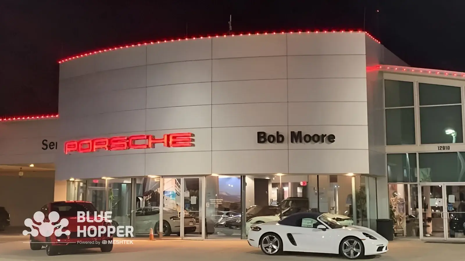 car dealership lighting