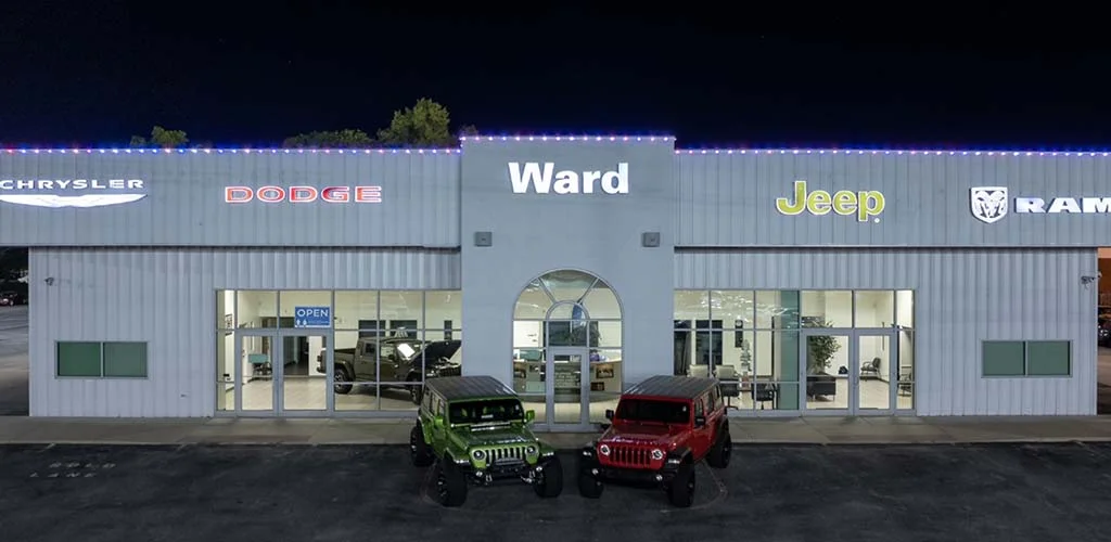 auto dealership lighting