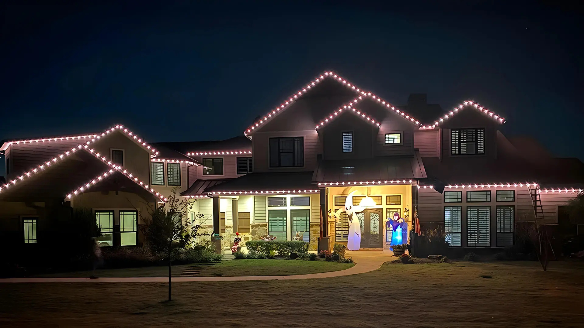 permanent roofline lighting