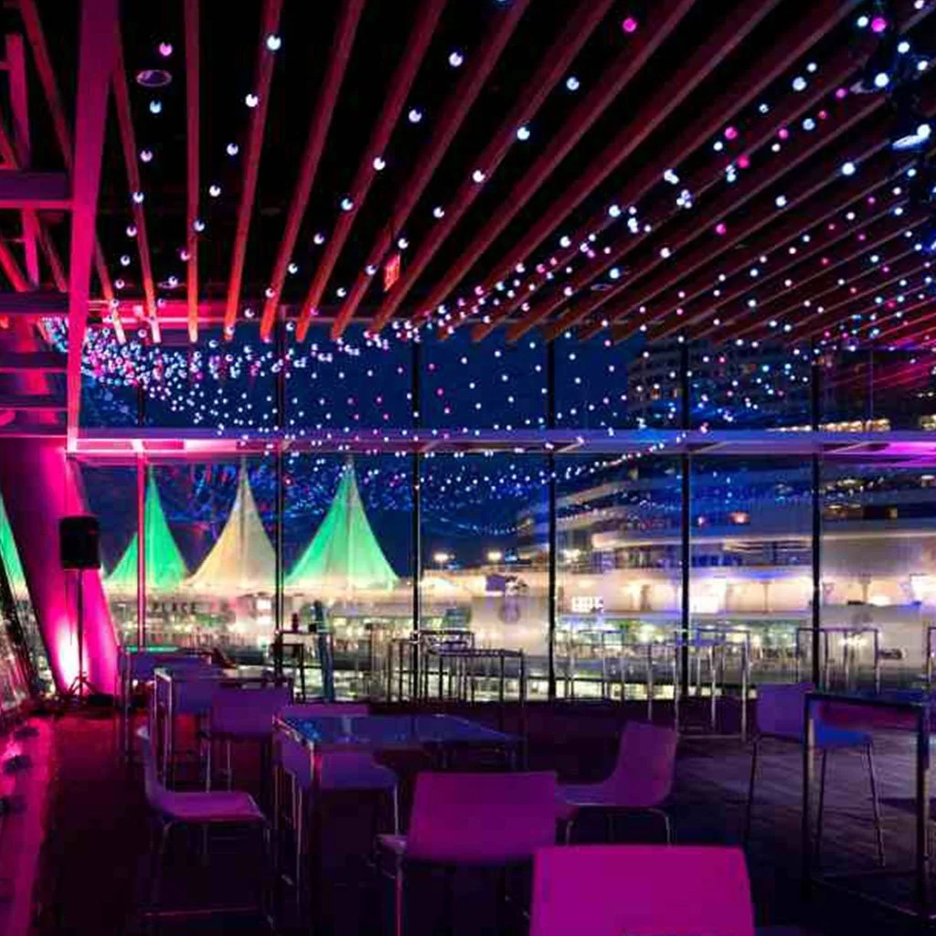 outdoor lighting ideas for restaurants