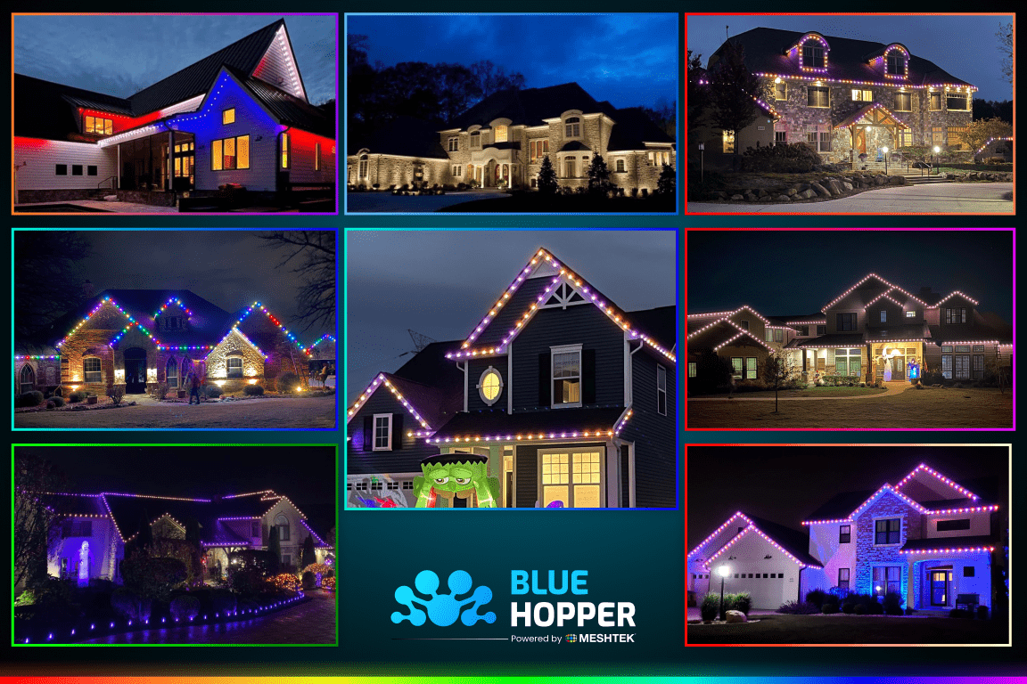 How to Efficiently Schedule 2 | BlueHopper Why Set Up Permanent Christmas Lighting?