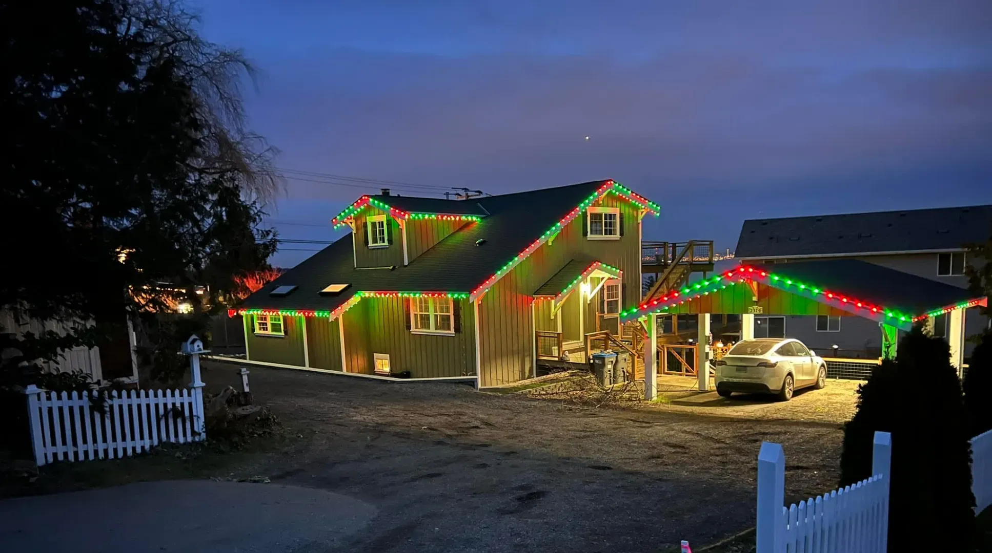 Warm White Intelligent LED Christmas Lights