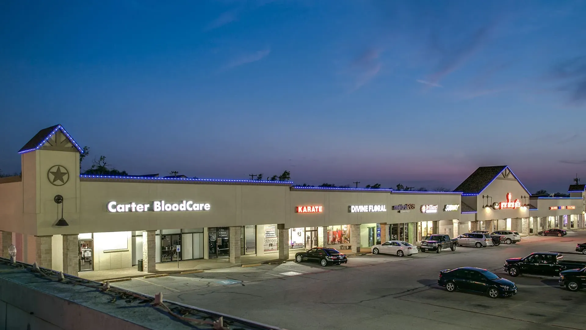 permanent roofline lights