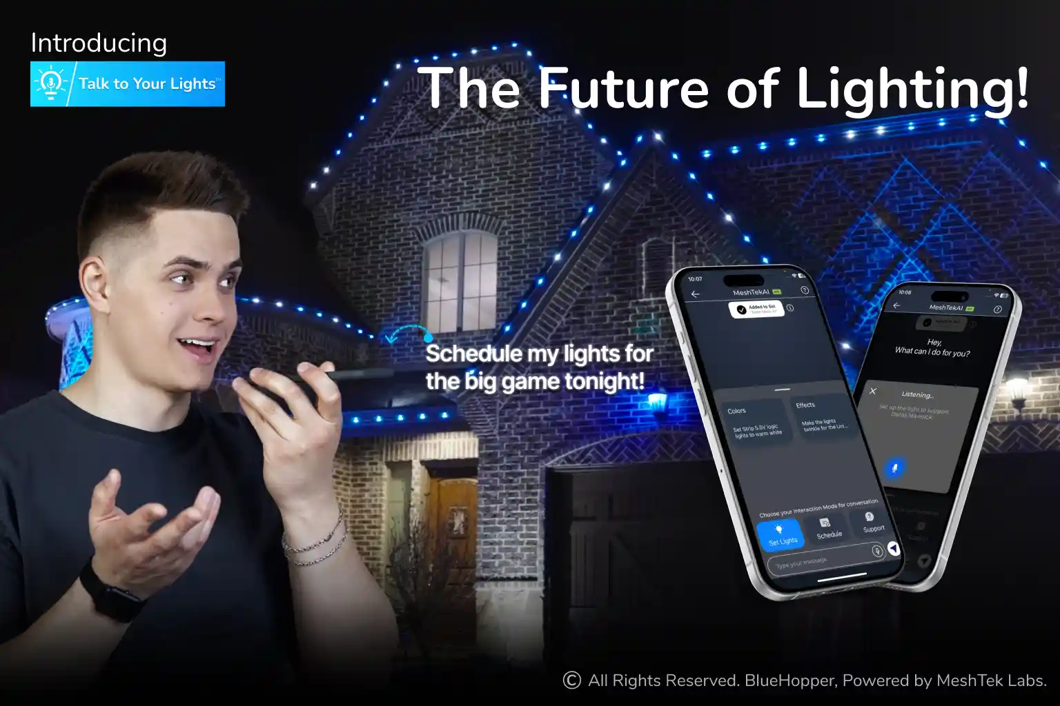 Talk To Your Lights | BlueHopper Talk To Your Lights