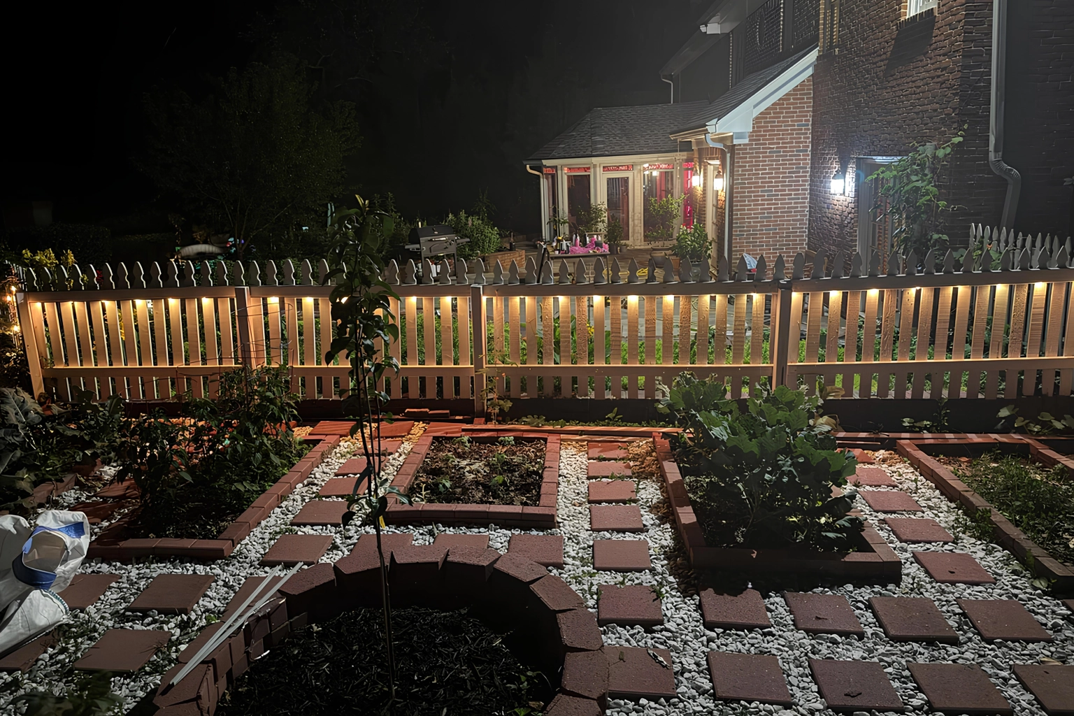 Decorative Fence Accent Glow Boundary Lighting