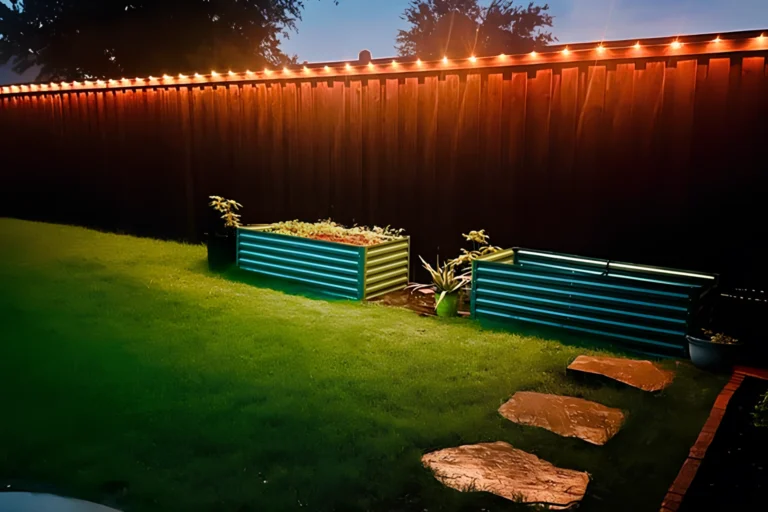 Backyard Evenings, Redefined with BlueHopper’s Fence Lighting