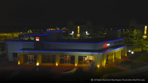 Permanent Roofline Lighting