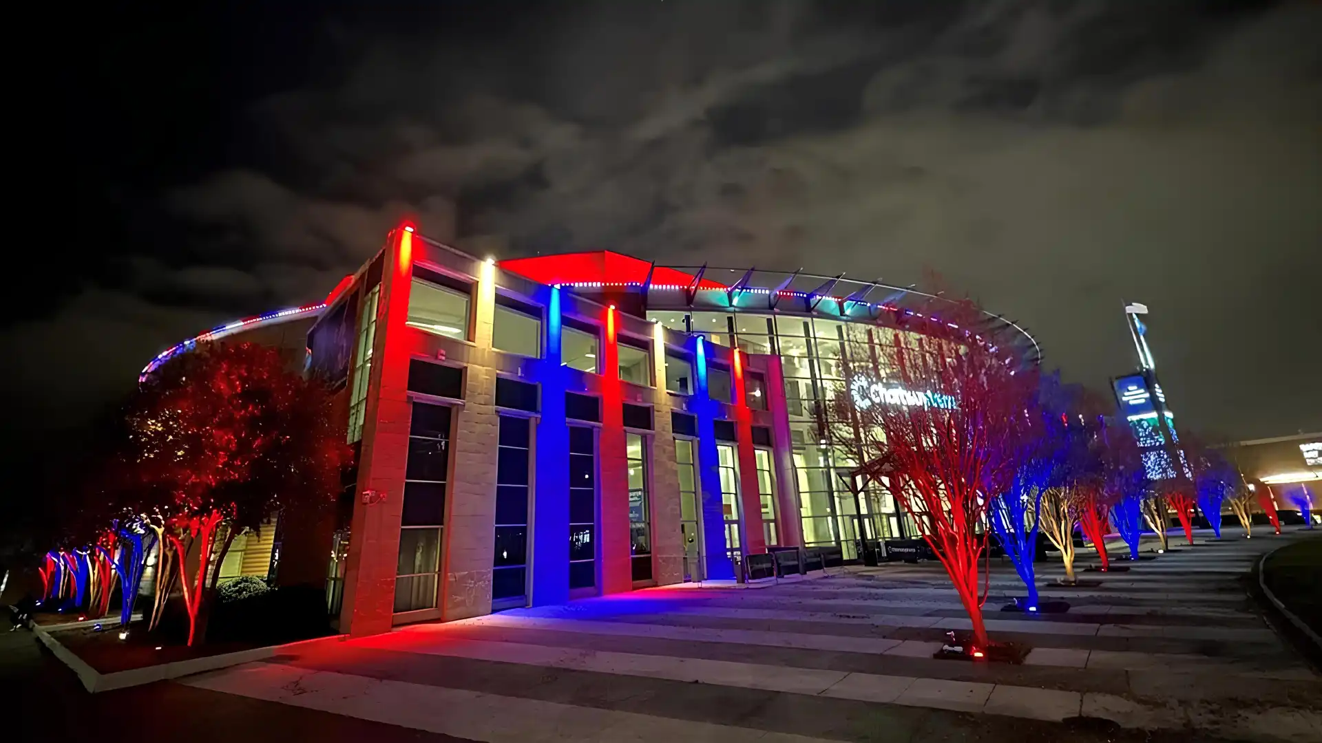 Patriotic Municipal Lighting