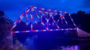 Spectra bridge patriotic
